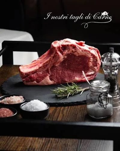 Fotografia dei tagli di carne La Boqueria